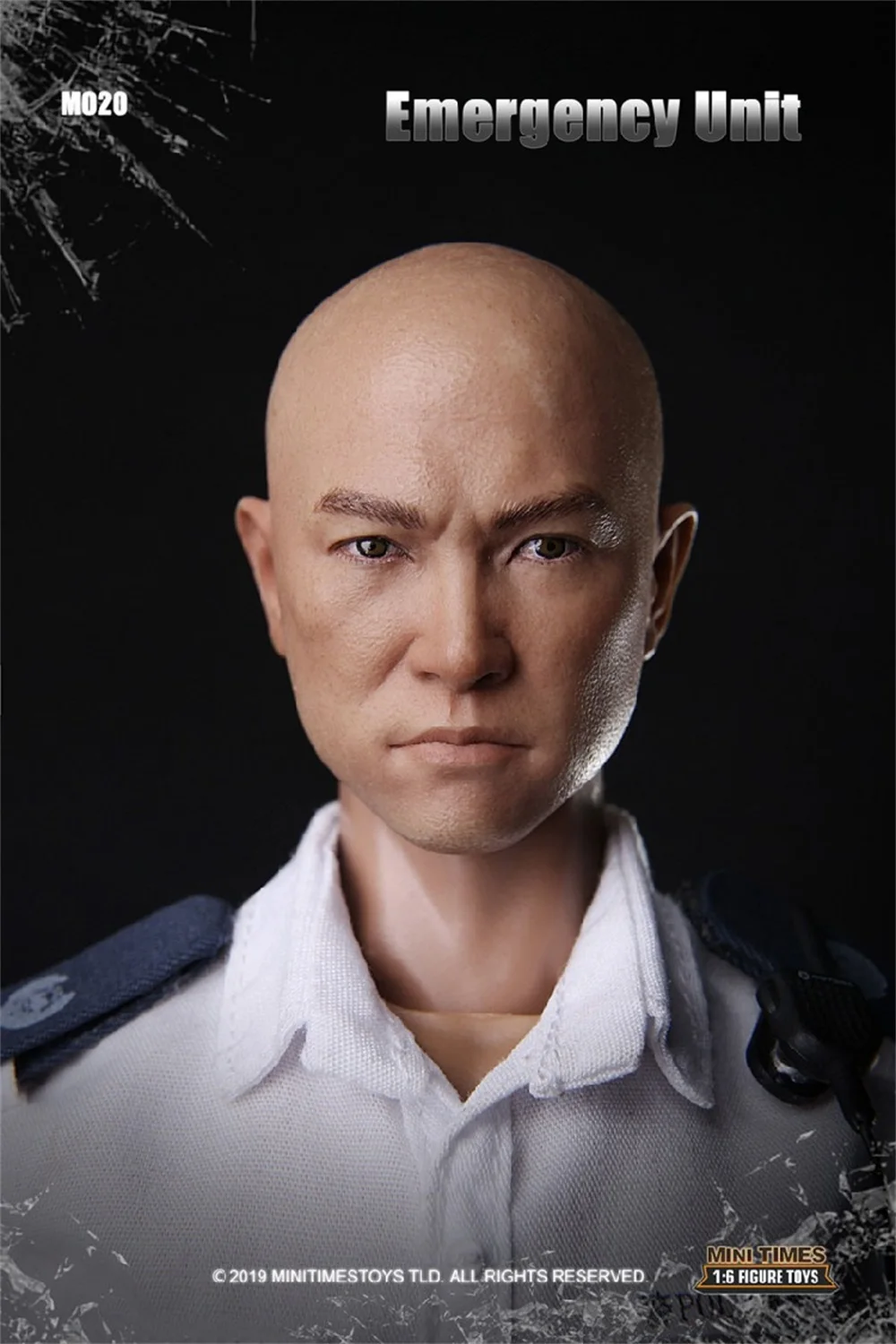 In Stock 1/6 Asia HK Bald Detective Mr. Liu Handsome Guy Full Set Moveable Action Figures For Fans Collect Minitimes M020