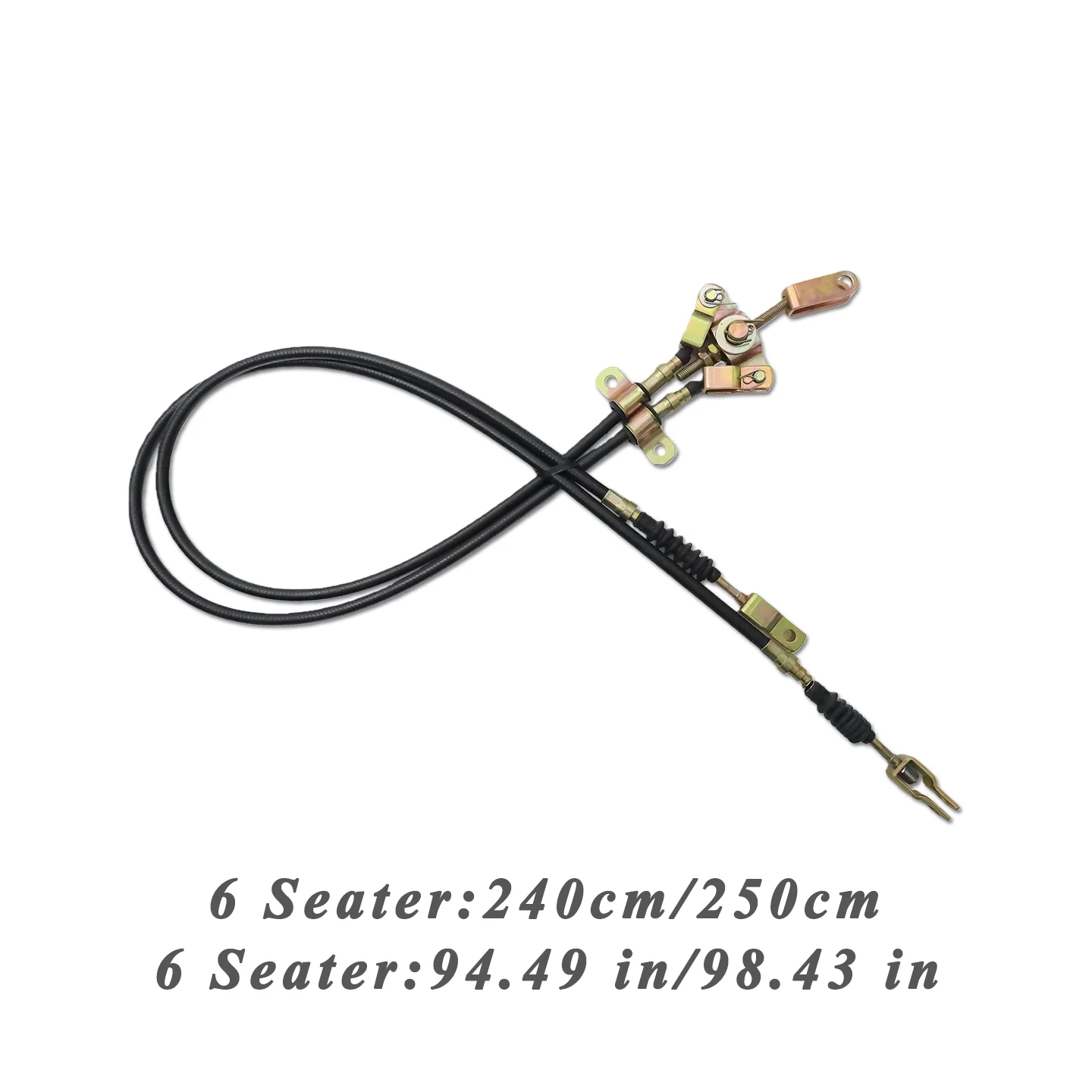 Brake Cable 240cm 250cm For Icon A8 Brake Pull Cable Golf Cart Accessories Buggy Car Oem3.01.004.040005