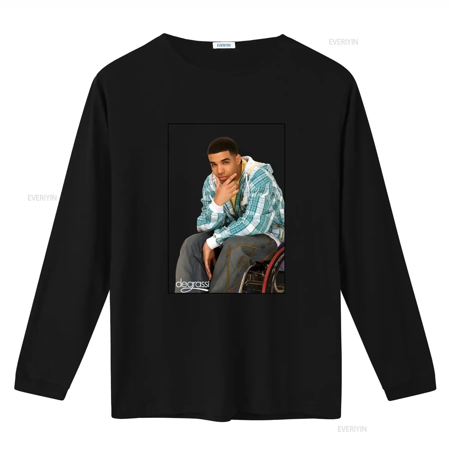 Degrassi Drizzy Drake White T Shirt Authentic Official Nwt Perfect for Fans vintage Washed fashion Top For Everyday Wear