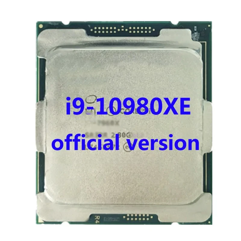 

INTER core i9-10980XE 19-10980XE SR3NH processor 18C/36T 3GHZ 165W for 24.75MB server CPU PK 7920X