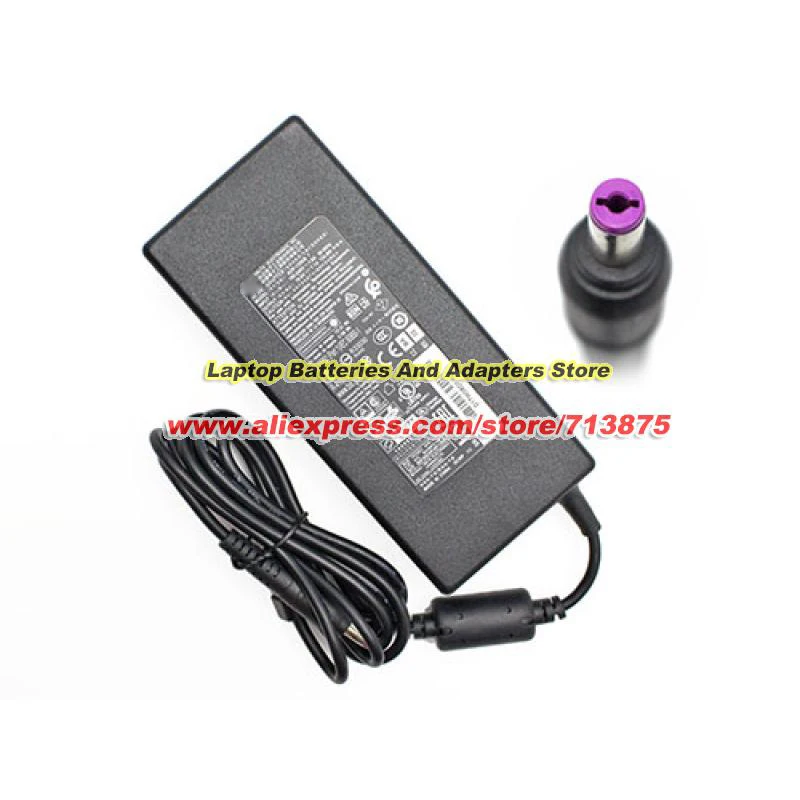 ADP-135KB T Power Adapter 135W 19V 7.1A AC Adapter 5.5x1.7mm Purple Plug for Aspire V17 Nitro VN7-792G-59CL