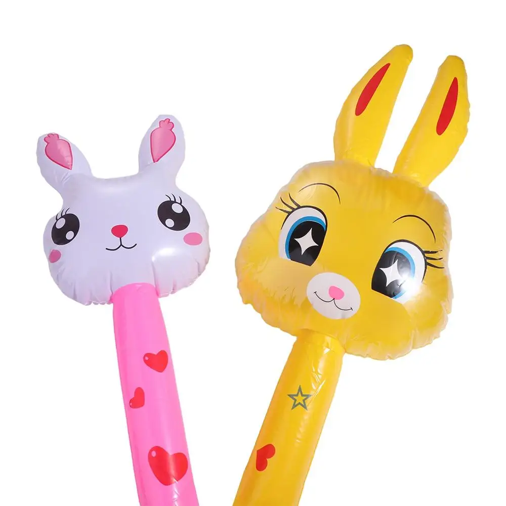 

with Sound Inflatable Animals Stick Animal Theme Balloon Sticks Inflatable Hammer Sticks Giraffe Elephant Cartoon