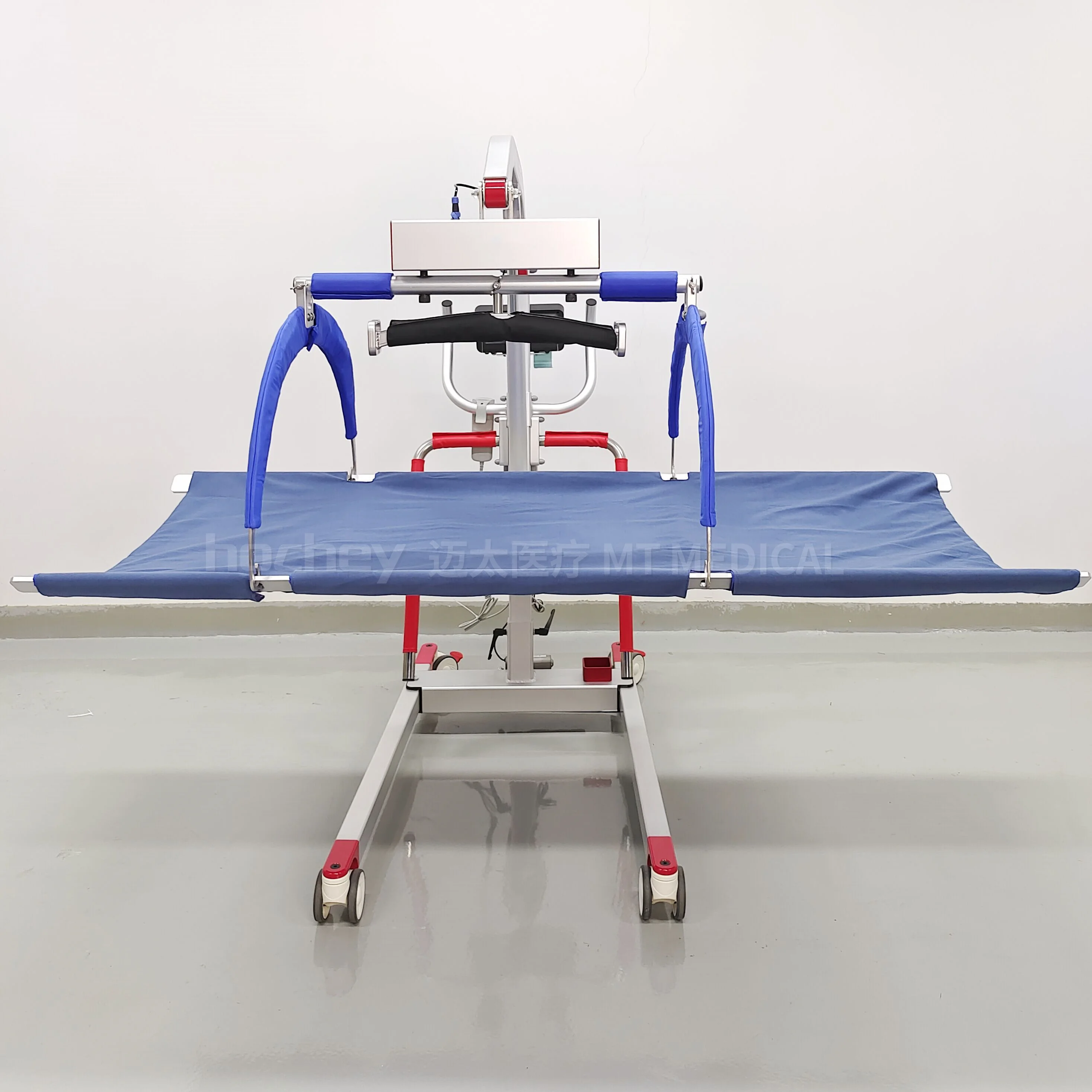 

HOCHEY Medical Portable Electric Hydraulic Move Toilet Machine Wheel Nursing Care Patient Lift Transfer Commode Chair