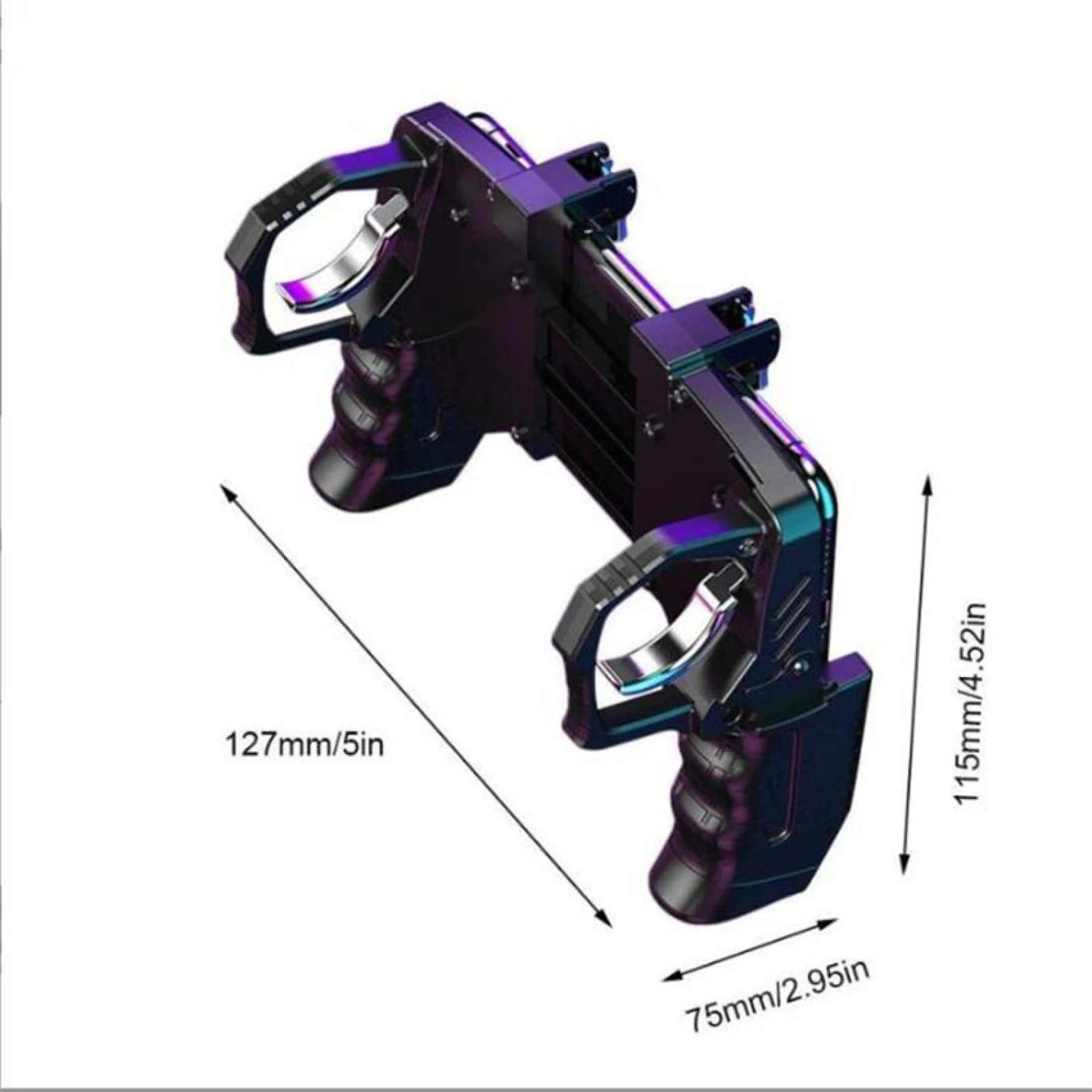 For PUBG Controller Control Phone Gamepad Joystick Android iPhone Trigger Free Fire Mobile Game Pad Pupg Hand Cellphone Gaming