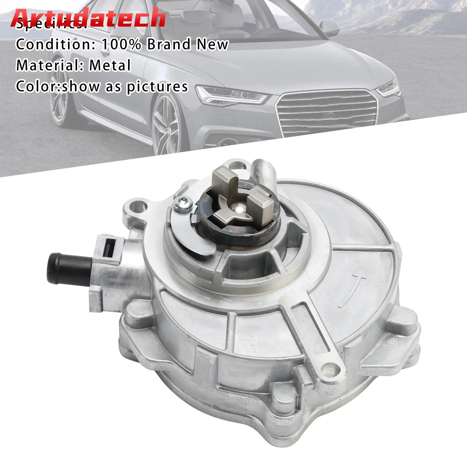 

Artudatech Brake Vacuum Pump 06E145100M For A4 A5 A6 A7 A8 Quattro Q5 Q7 Car Accessories