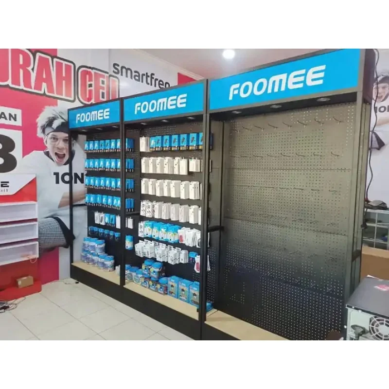 custom，Promotional Retail Cell Phone Shop Mobile Phone Accessories Wall Iron Cabinet Phone Display Stand Rack