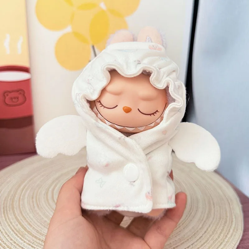 Akcesoria DIY do ubranek dla lalek: kocyk, ubranka dla lalek bawełnianych 10 cm, Ropa 3.0 Labubu V1 V2 V3, rozmiar 15-17 cm.