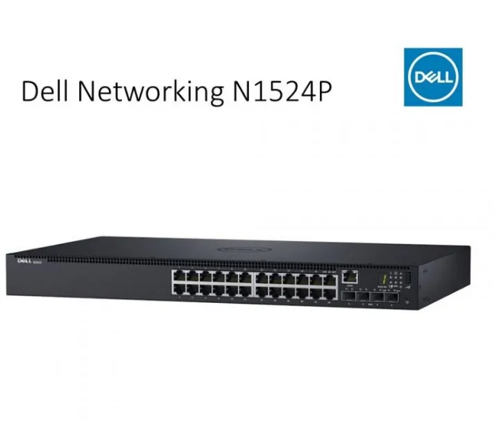 Dell Networks N1524 24x 1gbe + 4x 10GbE SFP Switch