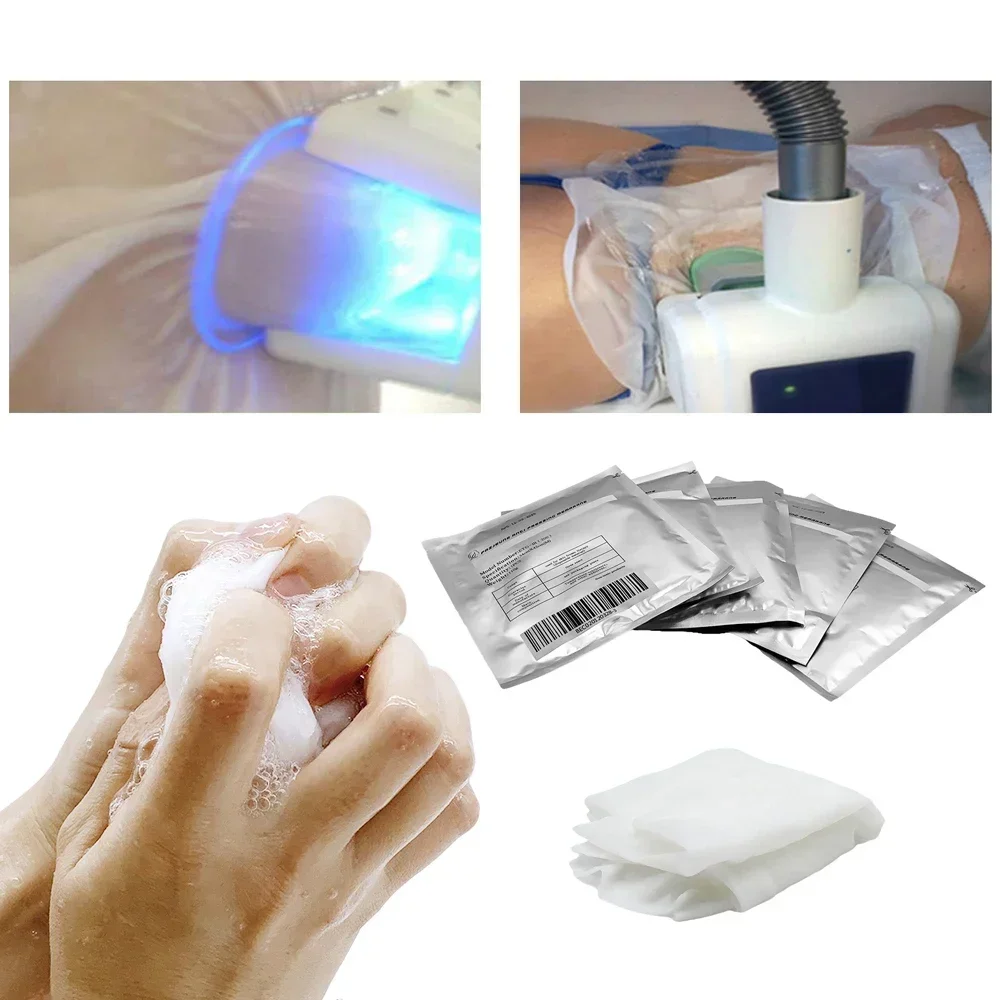 Anti-Freeze Gel Patches para Cryolipolysis Machine, Fat Freezing Membranas, Body Slimming Massager, Perda de peso, Lipo Cold Therapy, 20