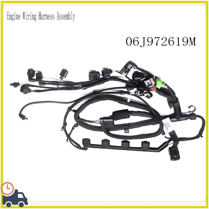 نول أسلاك المحرك الممتاز الاحترافي 06J972619M لسيارة VW Golf MK6، A3 8P، سيات ليون، سكودا اوكتافيا، جيتا #5