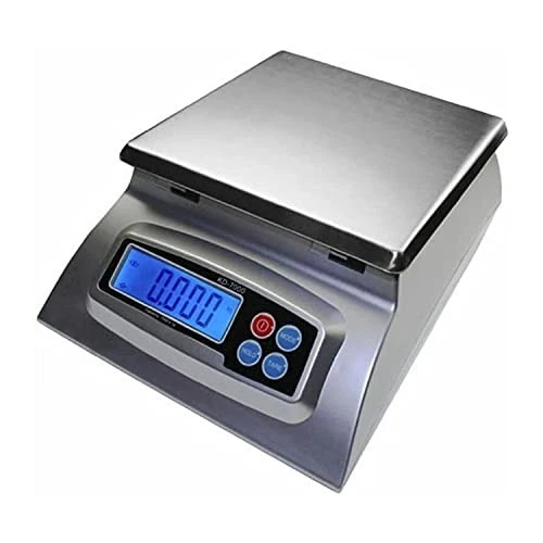 Digital Scale Stainless Steel 11lb with Tare Function Precise Grams Ounces for Kitchen Cooking Silver