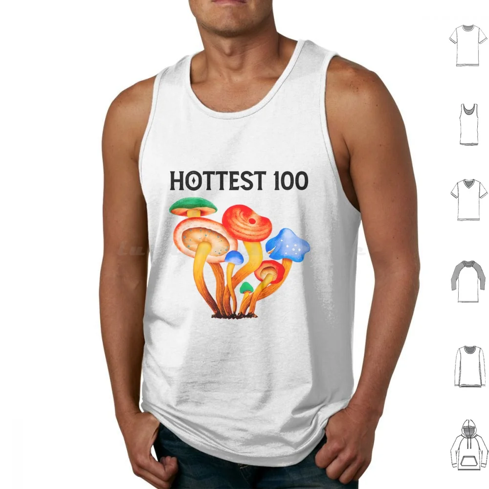 Jjj Hottest 100 Tank Tops Print Cotton Hottest 100 Triple J Alternative Greg Aussie Australia Jjj Psychedelic