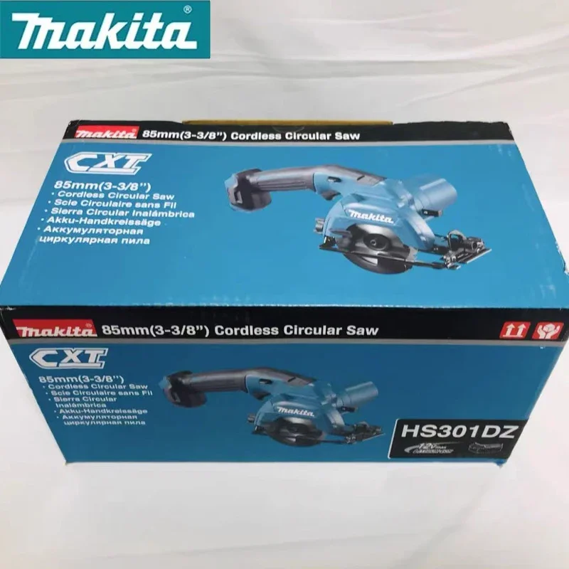 MAKITA HS301DZ Cordless Circular Saw 10.8 Max Li-Ion CXT 85mm Woodworking Cutting Saw Mini Cutting Machine Power Tools HS301