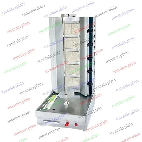 Commercial Kebab Machine for Frying Five Head Gas Dnoner Kebab Machine Shawarma