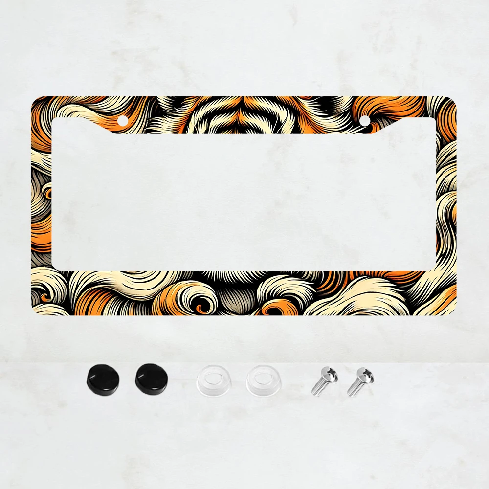 1PC Tiger License P…