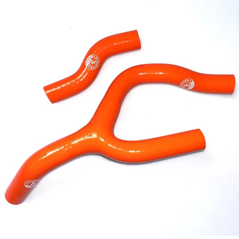 Silicone Radiator Coolant Hose Tube Kit For KTM SXF XCF 250 350 2011 2012 2013 2014