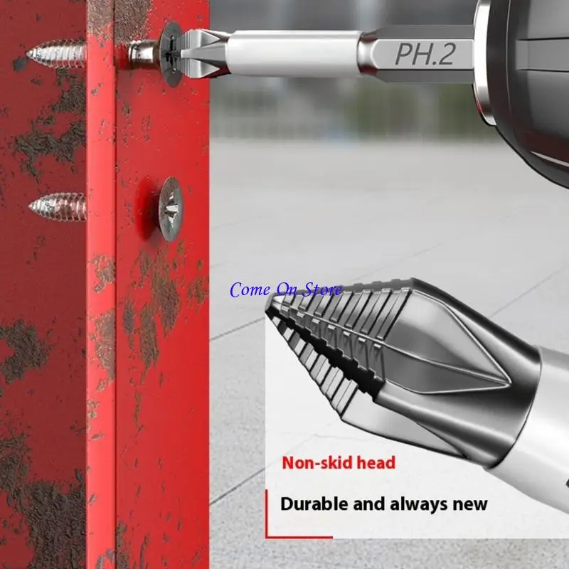 M6CF Devys Heavy STEEL STEEL SNOPERIVER SHEX SHANK BIT MAGNECTIN
