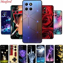 For Honor X6b Case HonorX6b Coque Black Silicone Soft Back Cover Case For Honor X6b Phone Case Cover X 6 b 6.56
