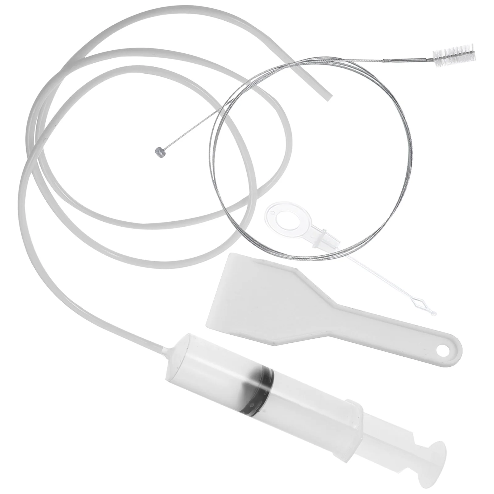 

4 Pcs Refrigerator Water Cleaner Pipe Unclogger for Household Cleaning Cable Drain Pipes Remover Pax Kit Dredging Tool