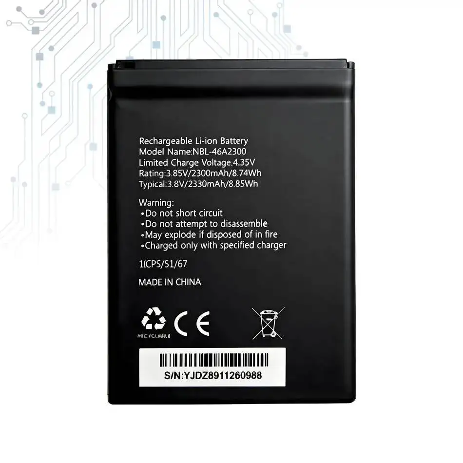 Nbl-46A2300 Safe 2330Mah Long-Lasting Mobile Phone Battery For TP-Link Neffos C7A TP705A TP705C