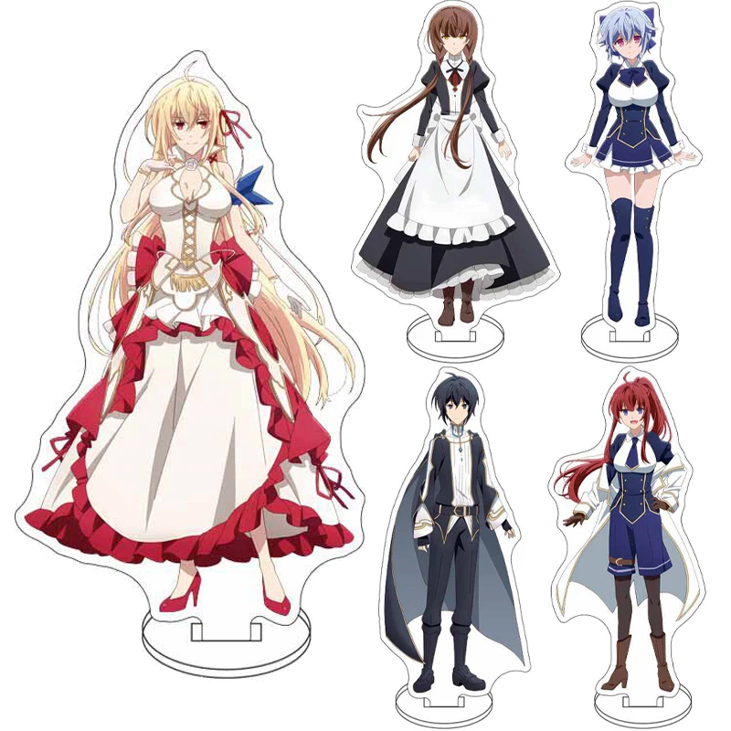 Anime de 16 cm ‌ Notre dernière croisade ou l'ascension d'un nouveau monde ‌   Figurine ‌ Support en acrylique Iska Aliceliese Mismis Klass pour figurines et cadeaux