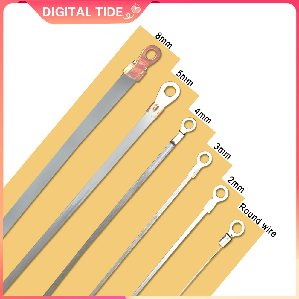 10pcs 200/300/400mm Impulse Sealer Heat Wire Element  Sealing Machine Heating Strip Wire Heater Element