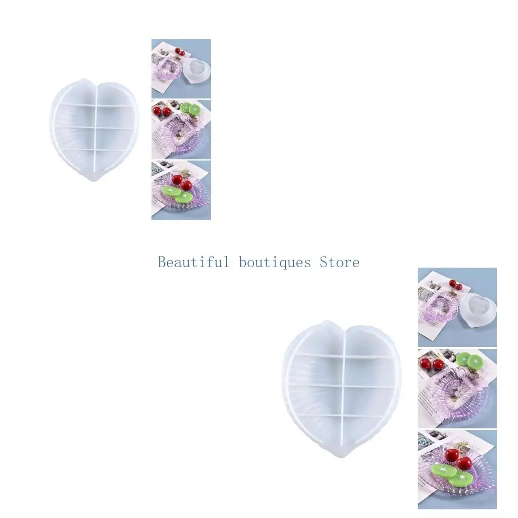 

U4LF держатель пепельницы форма лист силиконовая смола литейная форма пепельница изготовление форм эпоксидная смола инструмент