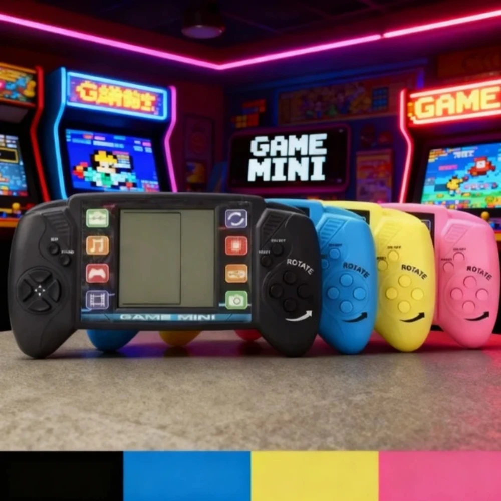mall-sized GAME MINI Gaming Console Rational Button Arrangement Rich Game Choices For Daily Relax Moments
