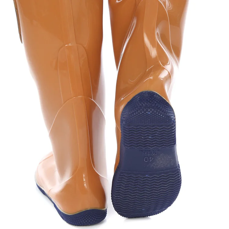 Over-the-Knee Waterproof Rain Boots Non-Slip Hard-Wearing Soft Sole Fishing boots Rain Shoes