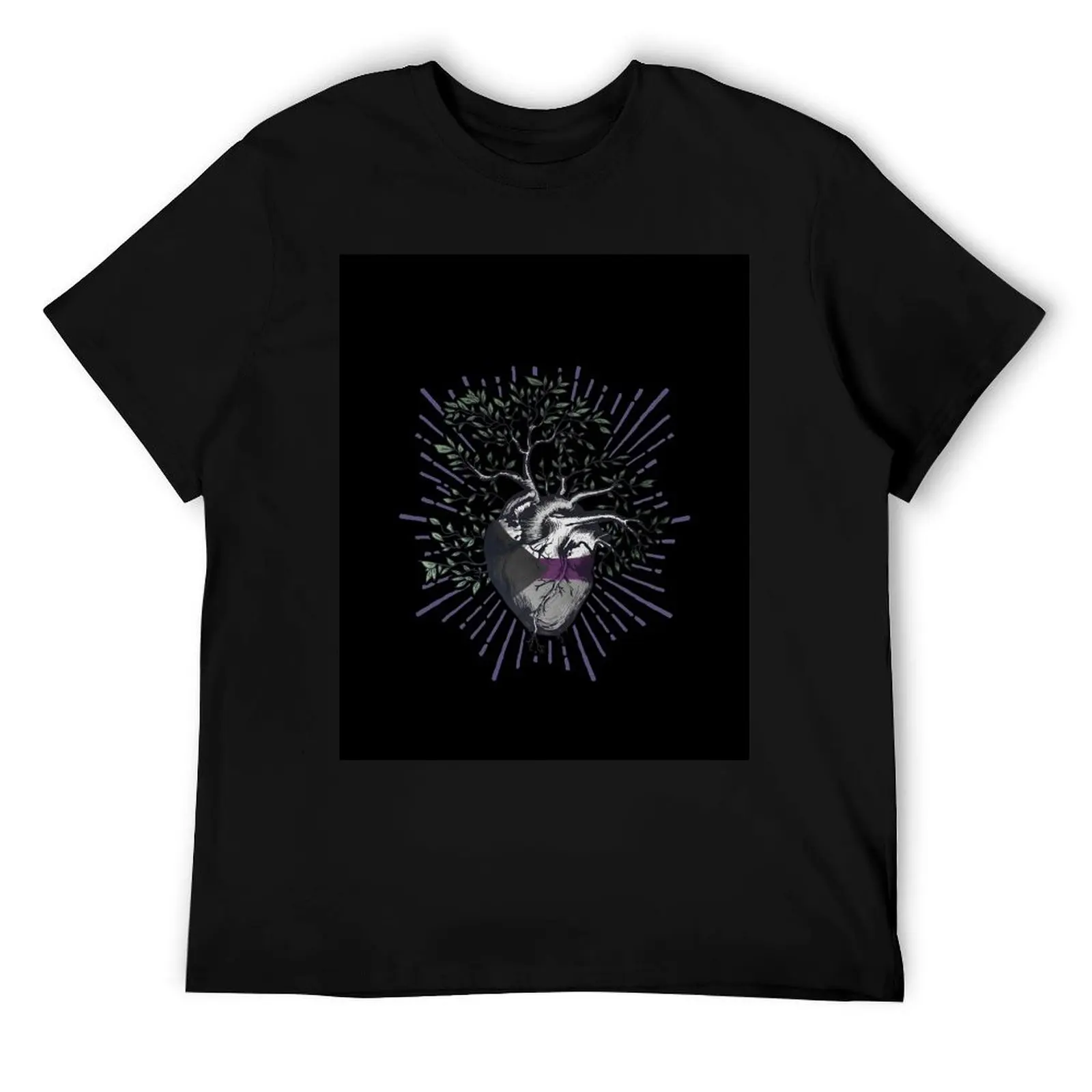 

Demisexual Heart Tree of Life T-Shirt anime tshirt man t shirts graphic graphic t shirts for man T-Shirt