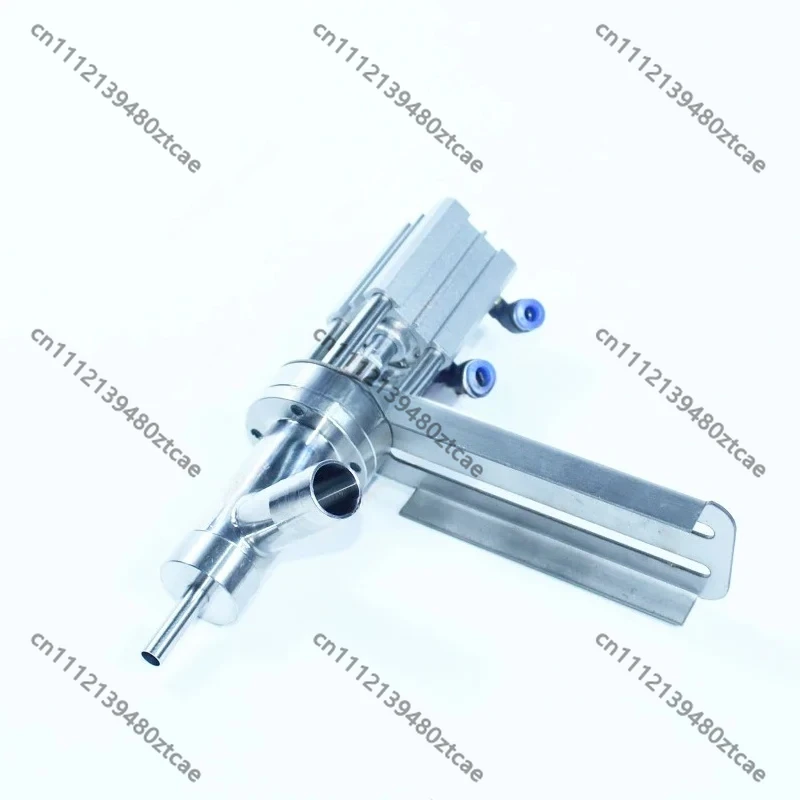 Adjustable Pneumatic Filling Head, 304 Stainless Steel Discharge Nozzle, Fluid Filling Machine Replacement Accessories