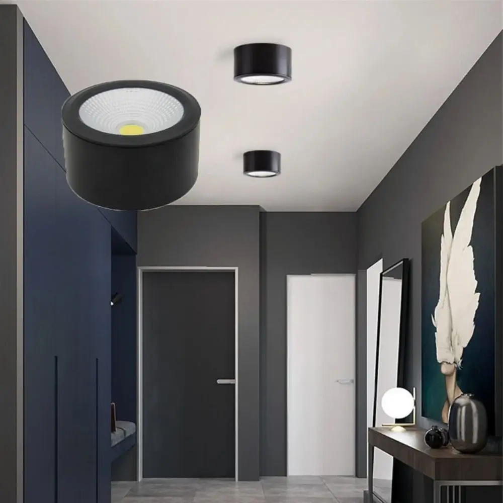 Ultra Bright Surface Mounted LED Downlight Anti Glare Aluminum Surface LED Ceiling Spot Light High Quality Spotlight Design