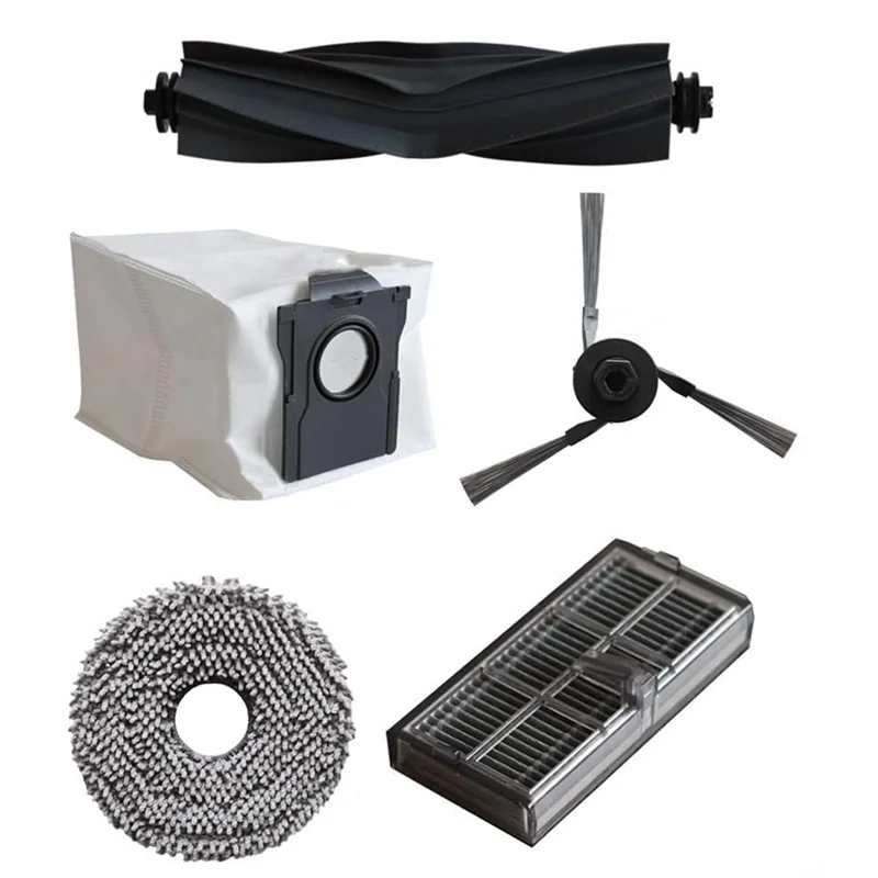 Запасные части для пылесоса для MOVA P10 Pro для робота-пылесоса Ultra, основная щетка, мешки для пыли, фильтры, комплект салфеток для швабры