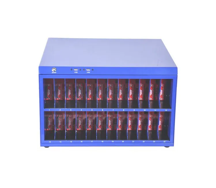 Testing Machine for HDD&SSD Factory Cheap Price 3 Years Warranty 24 Ports Second Hand Hard Drive Tester