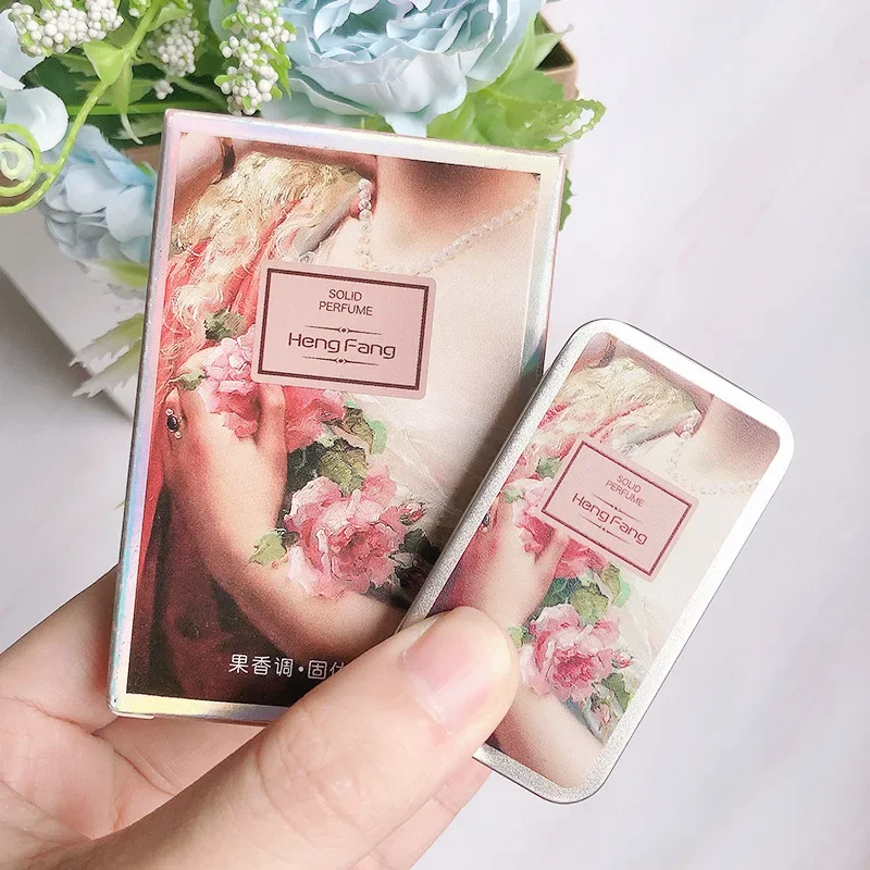 Eau De Pheromone Feminino Portable Box Flower Fruit Woody Fragrance Floral Cream Female Metal Casing Women Soild Perfume