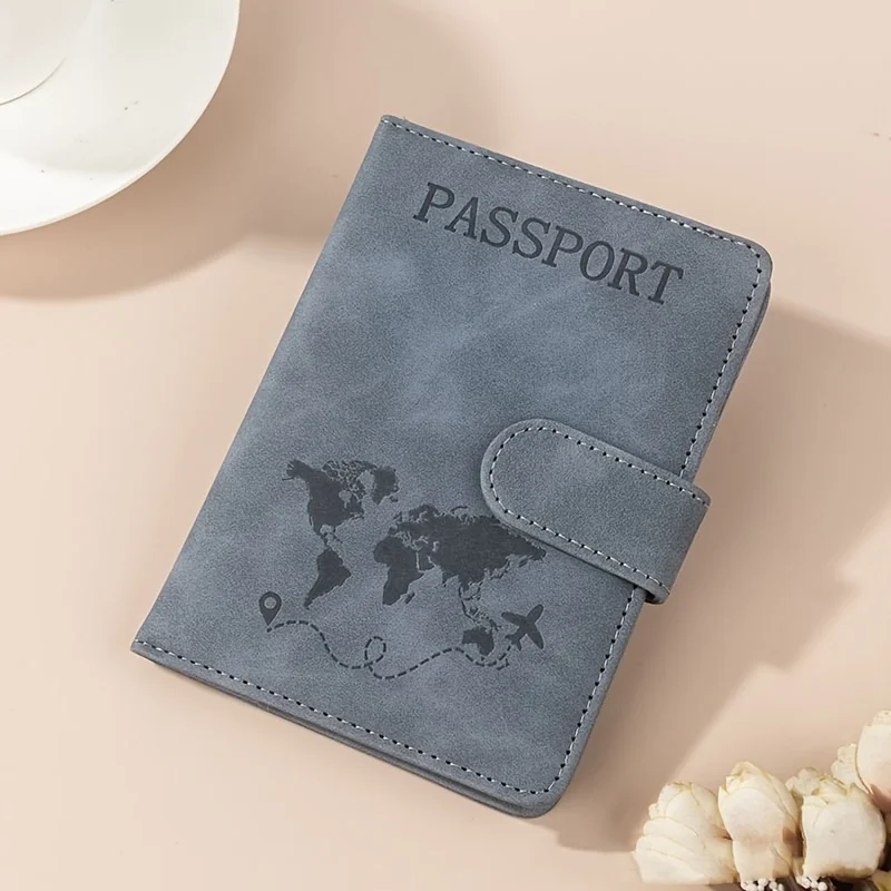 RFID-Reisepasshülle für Frauen/Männer, Niedliche Reisepass-Brieftasche mit RFID-Blockierung und Kartenfächern, RFID-Reisepasshülle/-Etui Reisebrieftasche – Detail 8