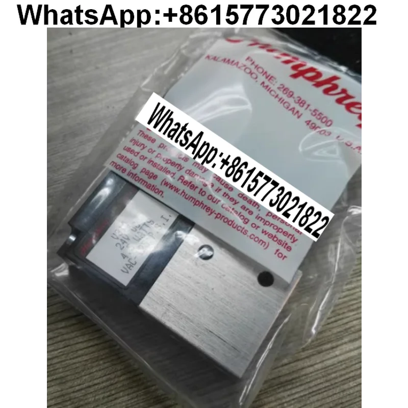 미국 오리지널 험프리 솔레노이드 밸브 V310 24Vdc 공급