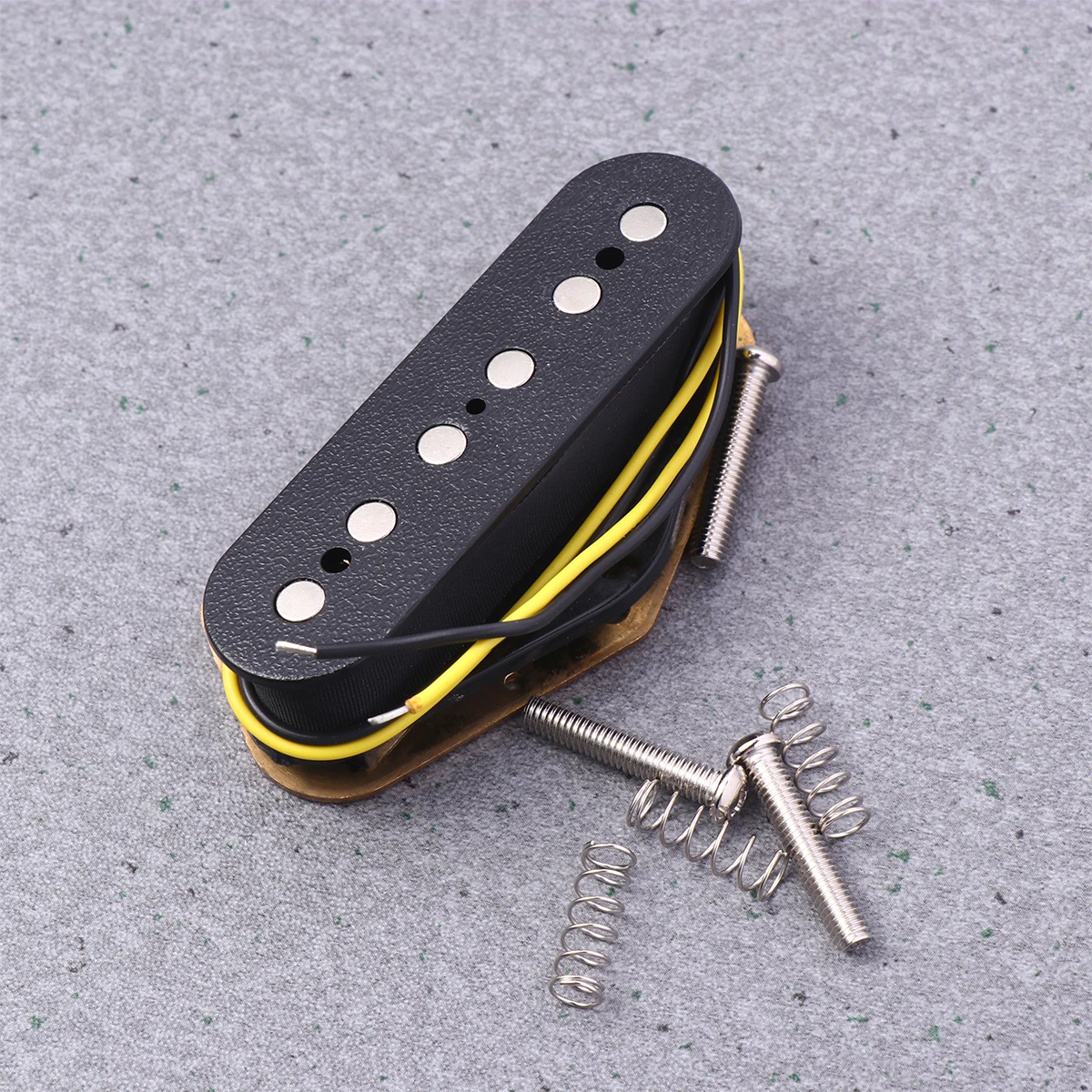 

2Pcs Electric Guitar Humbucker Double Coil Pickup High Output Sound Mounting Screws Fits Tl Electric Guitar Black