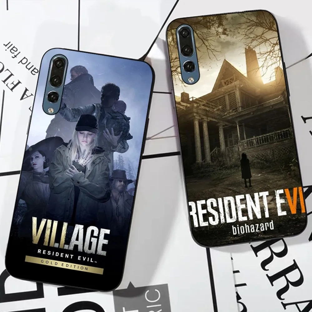 E-Evils GAME R-Resident Phone Case For Huawei P 8 9 10 20 30 40 50 Pro Lite Psmart Honor 10 lite 70 Mate 20lite