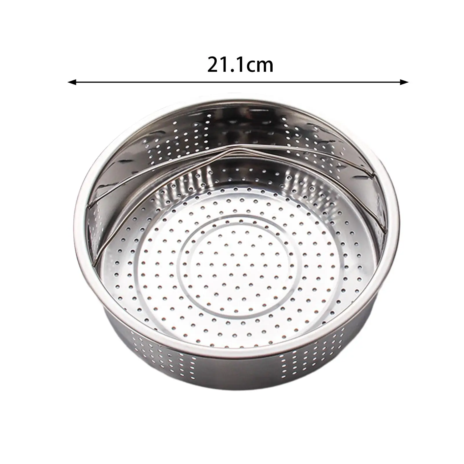 Multifunctional Steamer and Steel Pan Rack Stainless Steel Small Steam Cover for Dumpling Seafood Vegetable Cooking