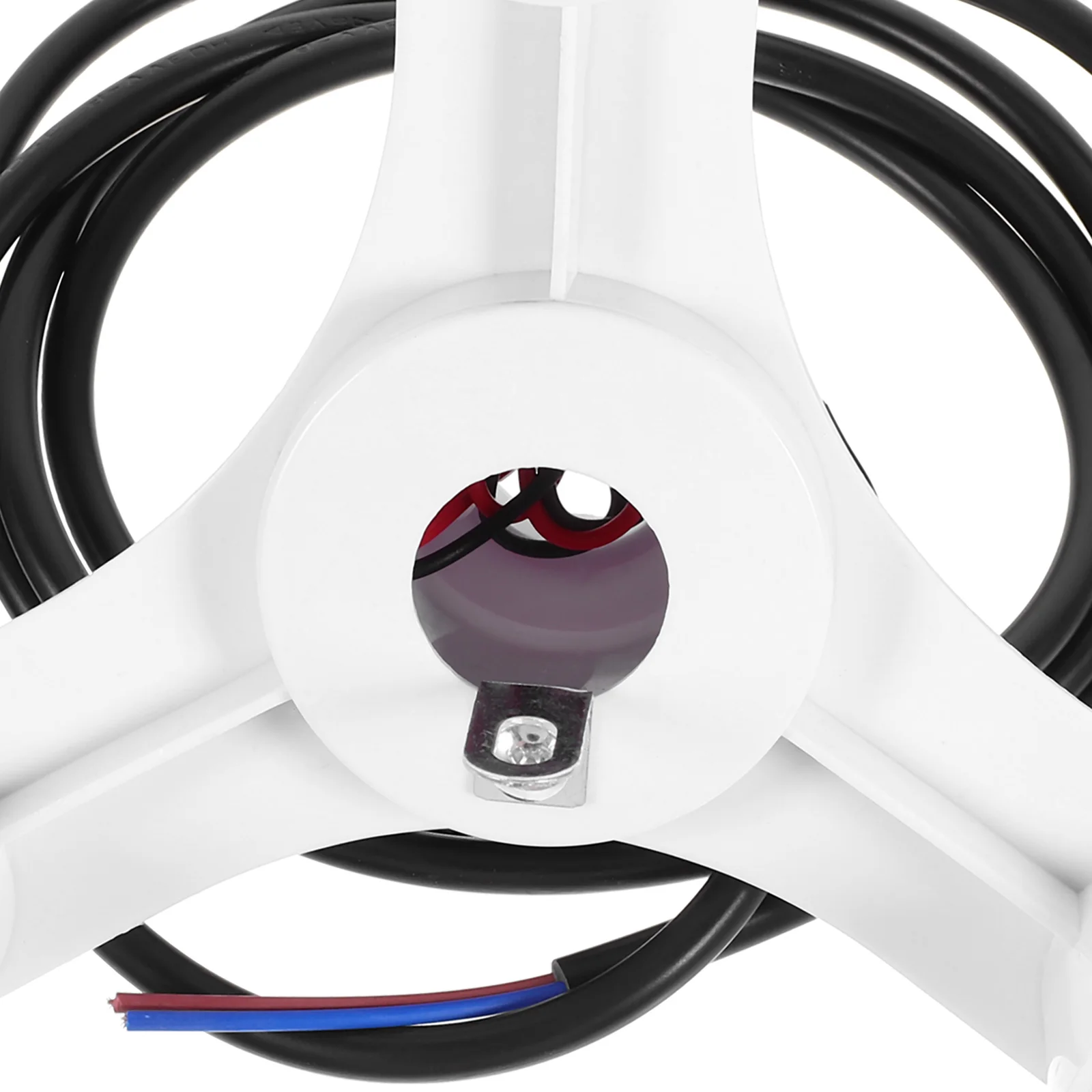 1pc E27 Three-Head Lamp Holder White Modern Compact Design For Ceiling Pendant Chandelier Cafe Kitchen Restaurant Decoration