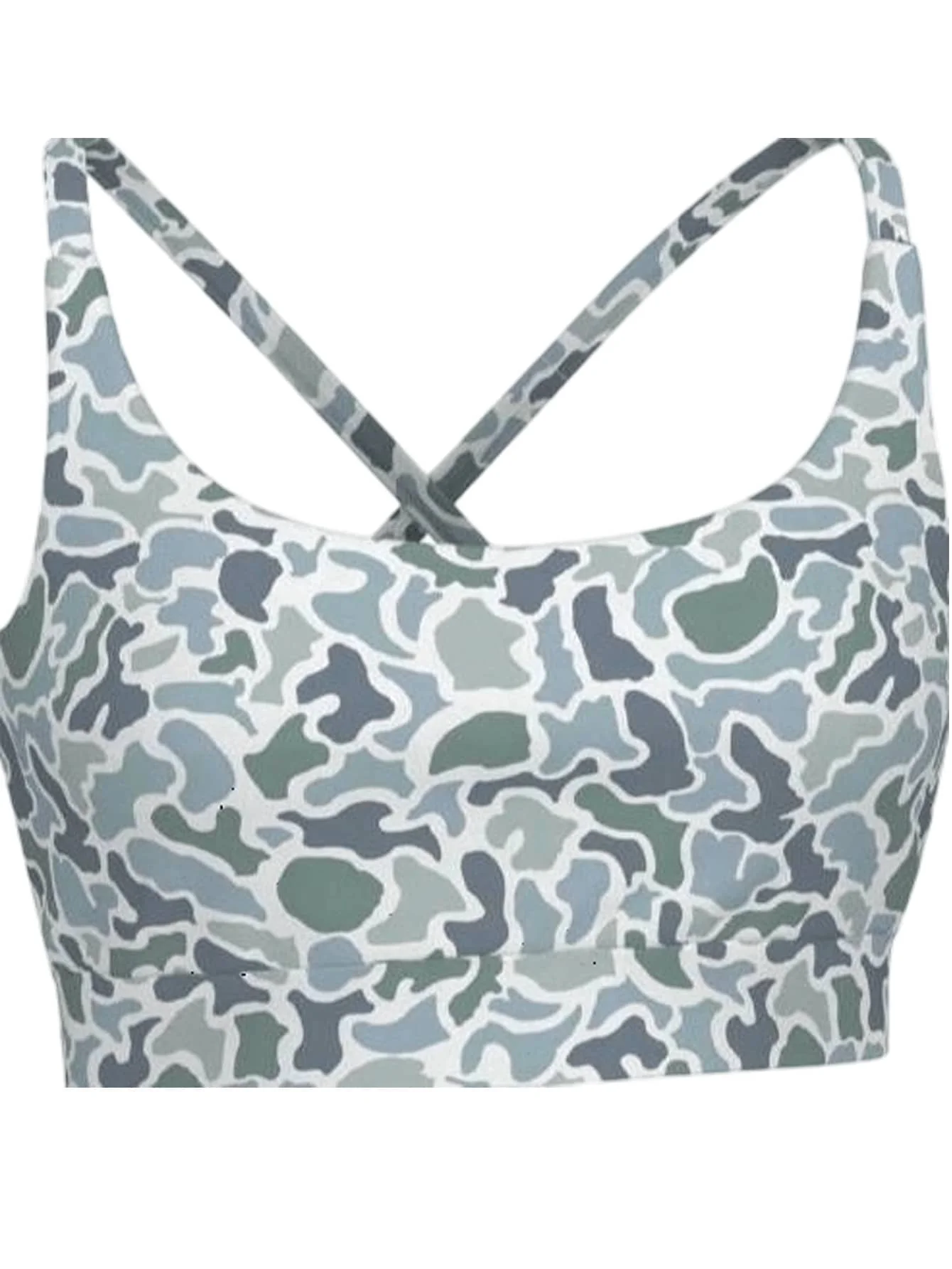 

Camo Sports Bras for Women Workout Yoga Bras Cute Medium Support Crop Tops