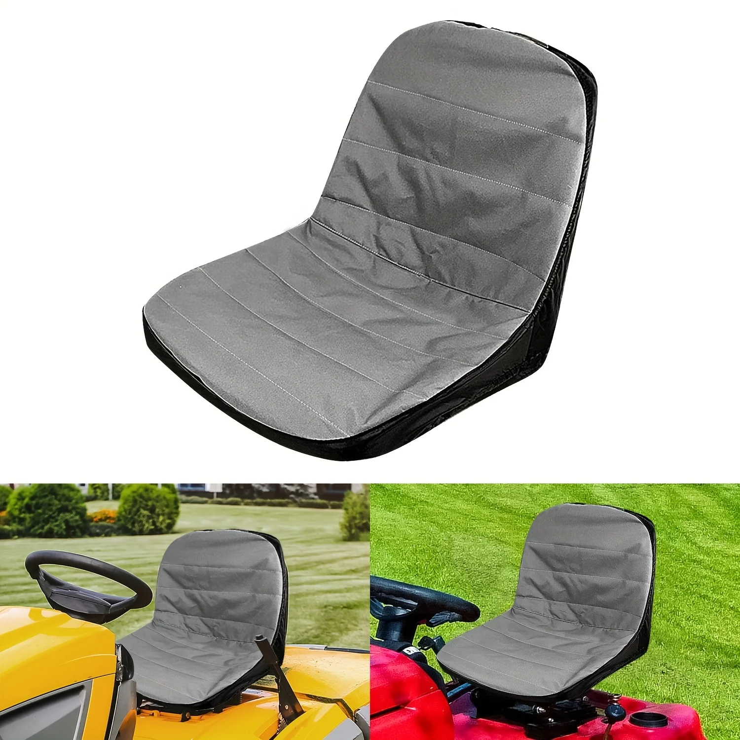 Mower Seat Cover, Suitable for Riding Mowers, Made of 600D Oxford Fabric