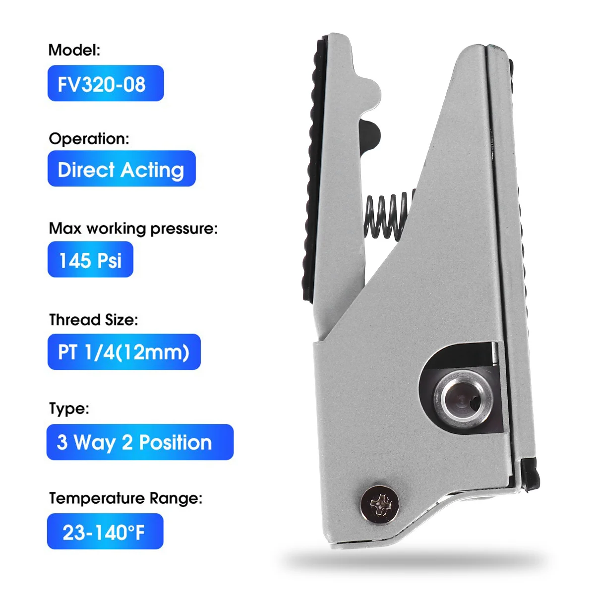 

Pneumatic Foot Pedal 3 Way 2 Position Nonslip Control Single Directional Motors Pneumatic Foot Pedal Valve Reversing Valve