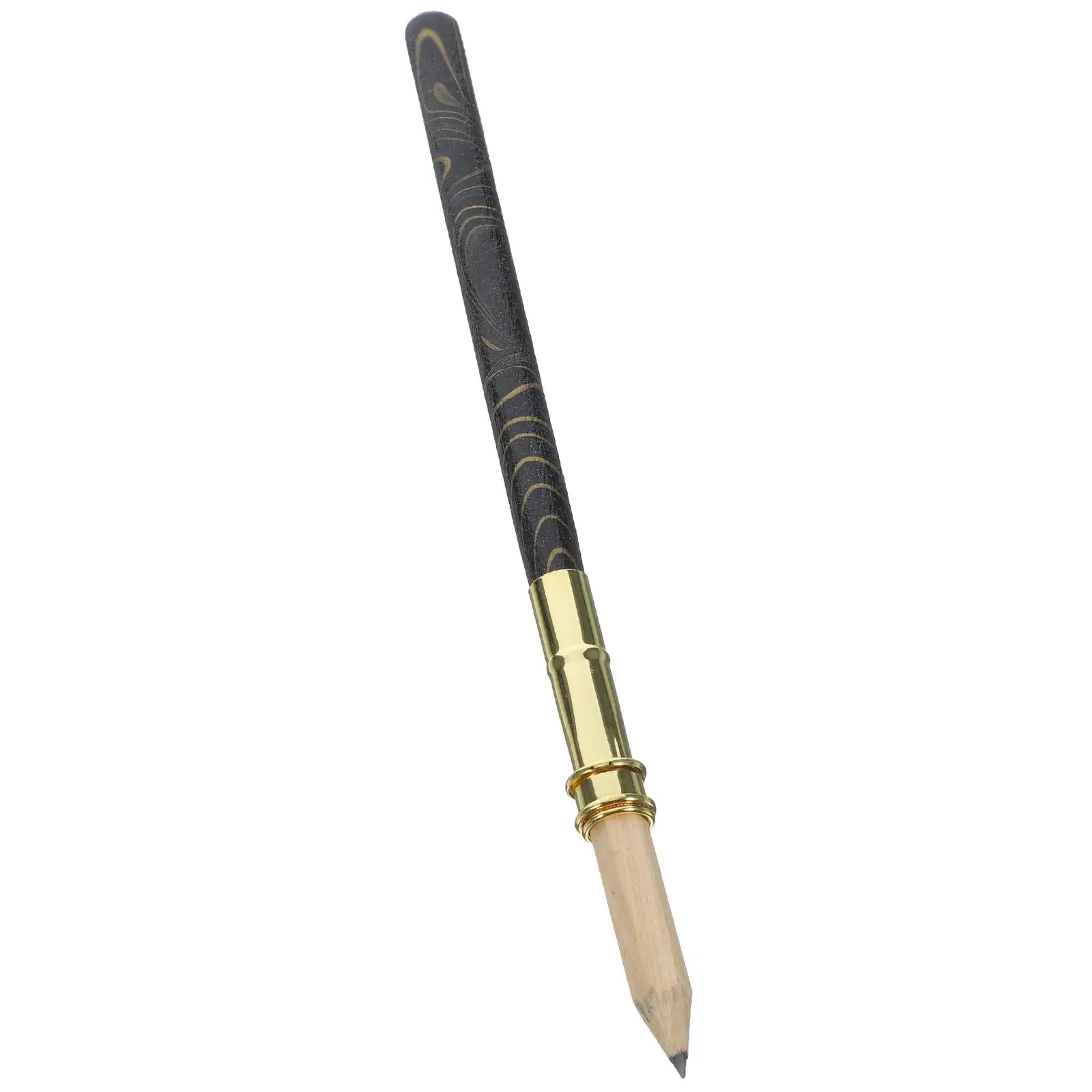 

Pencil Extender Holder Calligraphy Writing Tool Bamboo Extension for Artists Office School Supplies Compact