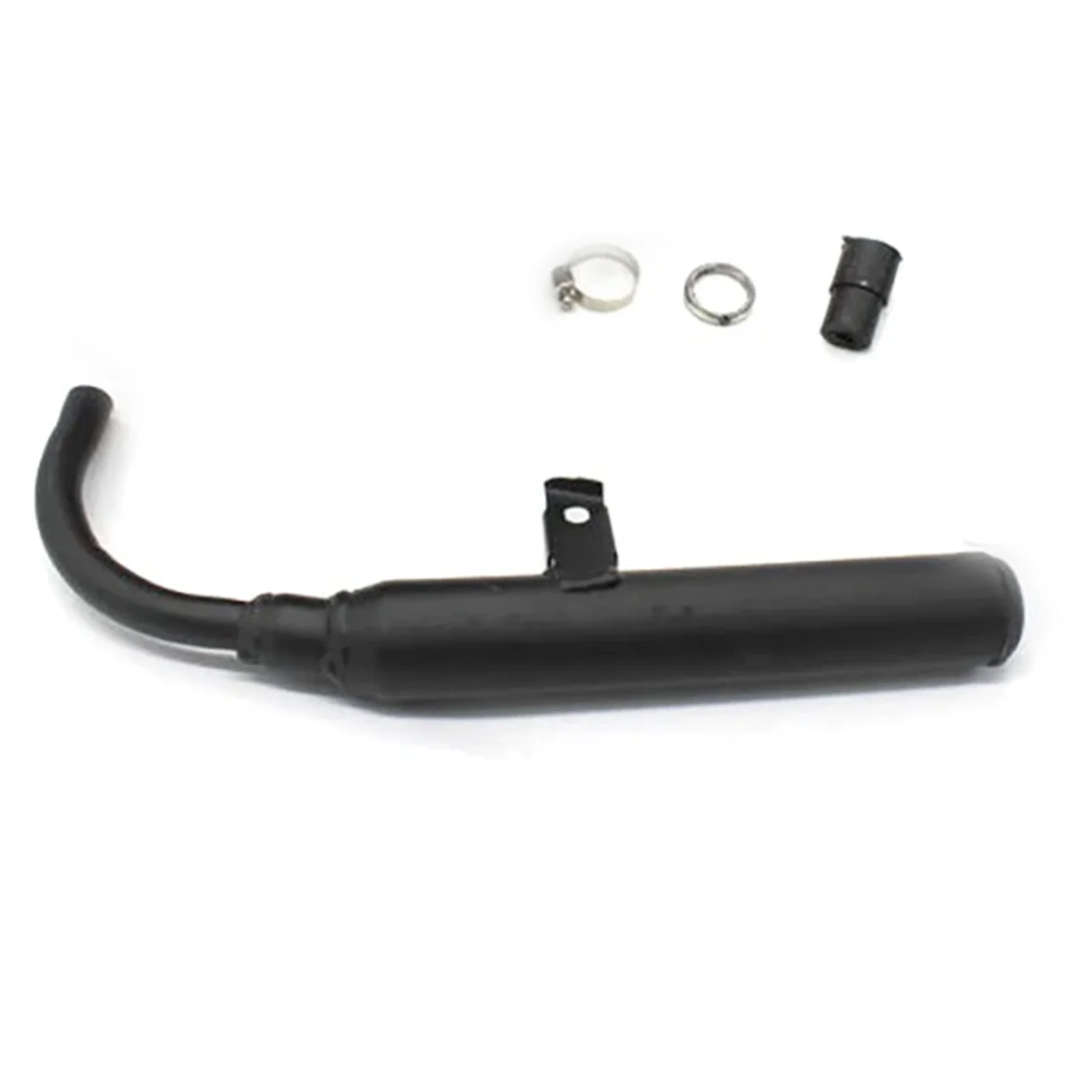 Motocicleta Silenciador Tubo para Crianças, Sistema Silenciador de Escape para Yamaha, PW50, PY50, PW, PY 50, PEEWEE, ATV, Quad,