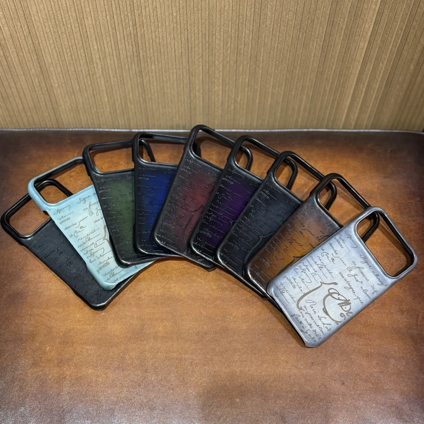 DIMY 2025 New Genuine Leather Phone Case