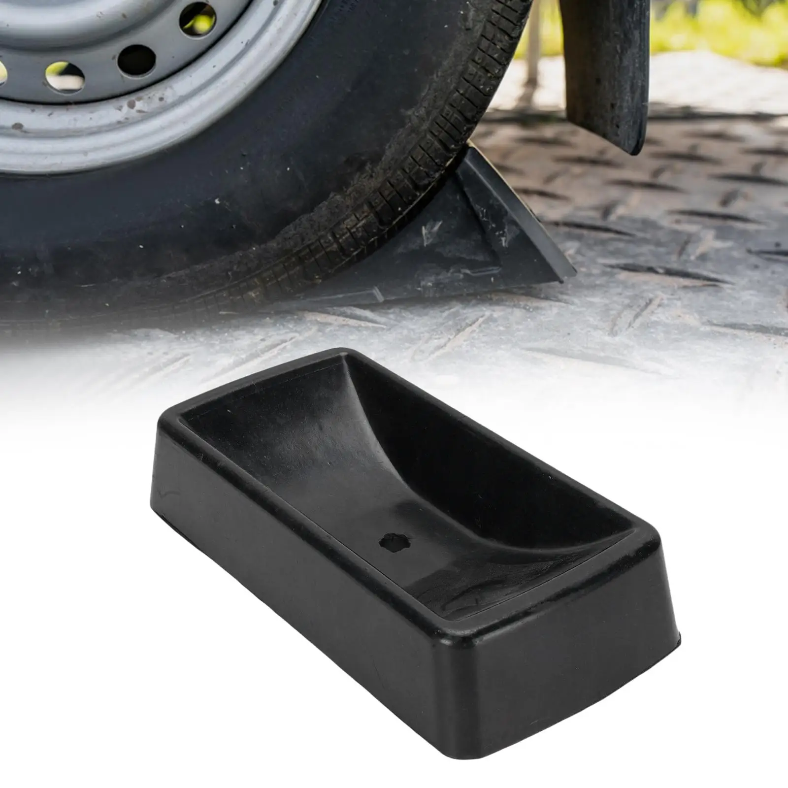 

Противооткатный упор для домкрата Jack Wheel Chock Premium, резиновый, профессиональный, для автодомов и кемперов