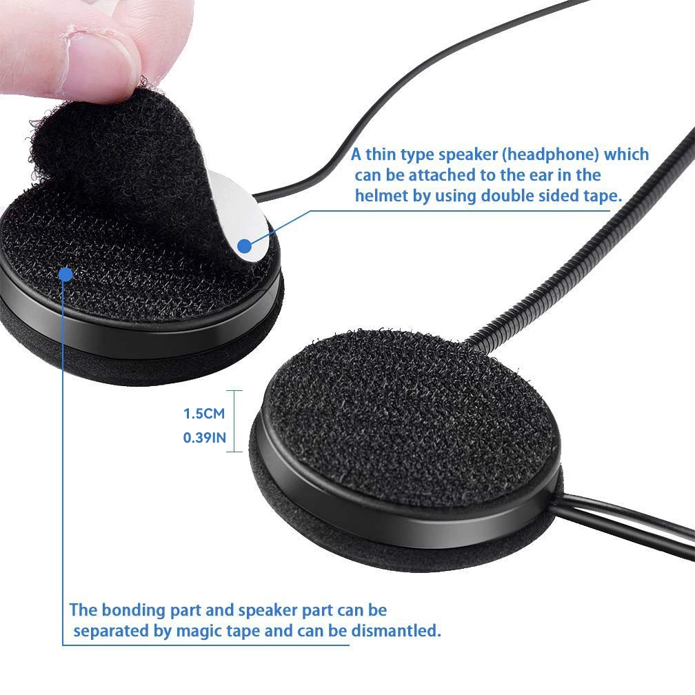 Vr robô à prova dwaterproof água bluetooth capacete fone de ouvido da motocicleta sem fio handsfree fones motor bicicleta estéreo música alto-falante