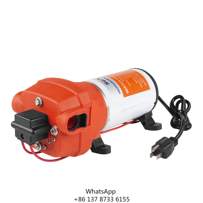 SEAFLO AC 110V, 220V Pump For Oil Distribution From Trolley To Restaurant Electric Diaphragm Water Pressure Pump